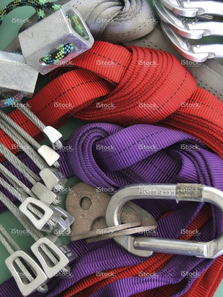 stockphoto456513rockclimbinggearwebbingknots3 Hayne Surridge